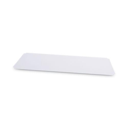 Shelf Liners For Wire Shelving, Clear Plastic, 48w x 18d, 4/Pack. The main picture.