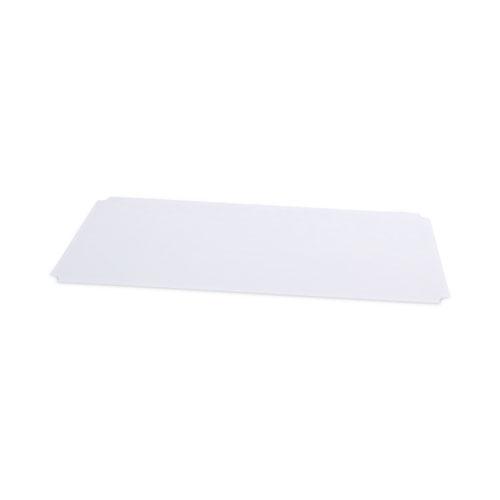 Shelf Liners For Wire Shelving, Clear Plastic, 36w x 18d, 4/Pack. Picture 1