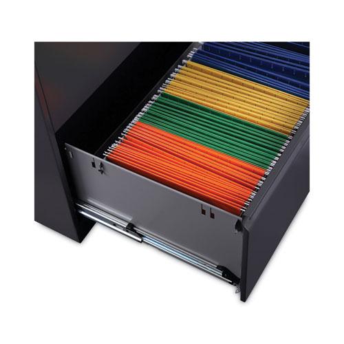 Lateral File, 4 Legal/Letter/A4/A5-Size File Drawers, Charcoal, 36" x 18" x 52.5". Picture 7
