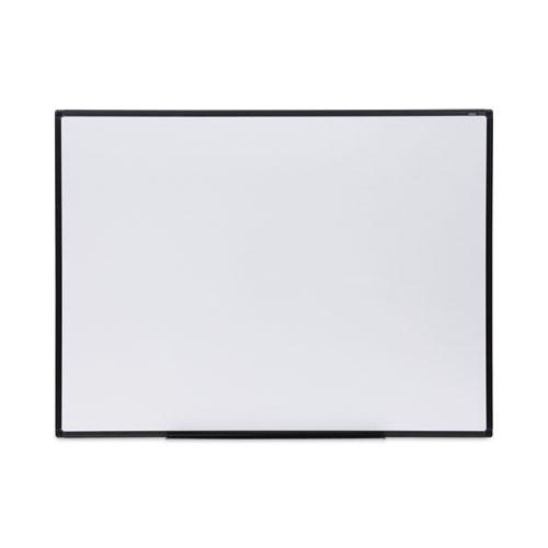 Design Series Deluxe Dry Erase Board, 48 x 36, White Surface, Black Anodized Aluminum Frame. Picture 1