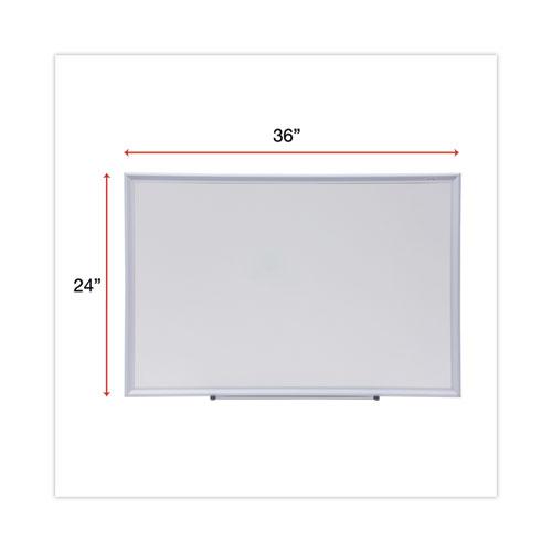 Dry Erase Board, Melamine, 36 x 24, Aluminum Frame. Picture 3