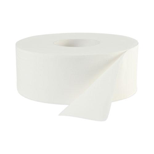 JRT Bath Tissue, Jumbo, Septic Safe, 2-Ply, White, 3.5" x 1,000 ft, 12 Rolls/Carton. The main picture.
