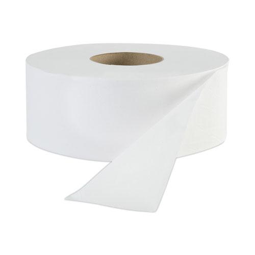 JRT Jr. Bath Tissue, Jumbo, Septic Safe, 1-Ply, White, 3.3" x 2,000 ft, 12/Carton. Picture 1