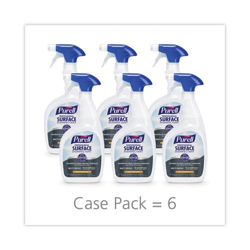 Professional Surface Disinfectant, Fresh Citrus, 32 oz Spray Bottle, 6/Carton. Picture 4