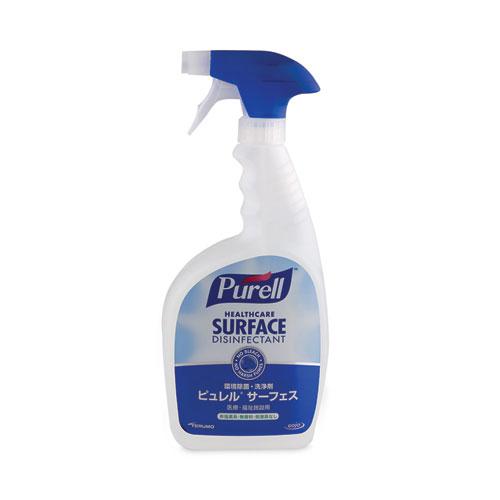 Healthcare Surface Disinfectant, Fragrance Free, 32 oz Spray Bottle, 6/Carton. Picture 2