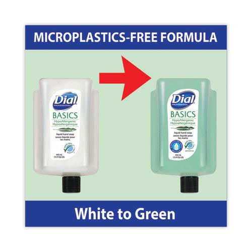 Basics MP Free Liquid Hand Soap Refill for Versa Dispenser, Unscented, 15 oz Refill Bottle, 6/Carton. Picture 8