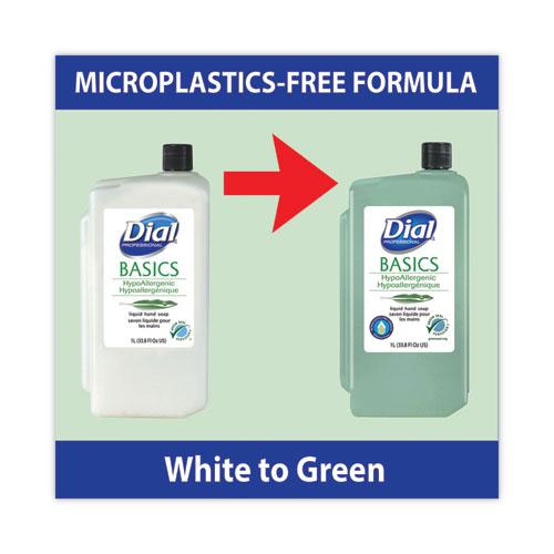Basics MP Free Liquid Hand Soap, Unscented, 1 L Refill Bottle, 8/Carton. Picture 8