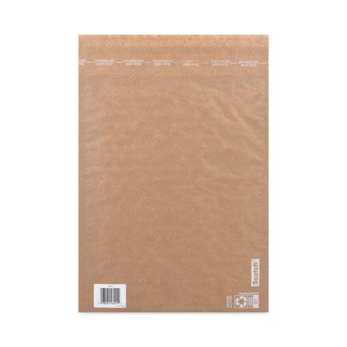 Curbside Recyclable Padded Mailer, #5, Bubble Cushion, Self-Adhesive Closure, 12 x 17.25, Natural Kraft, 100/Carton. Picture 2