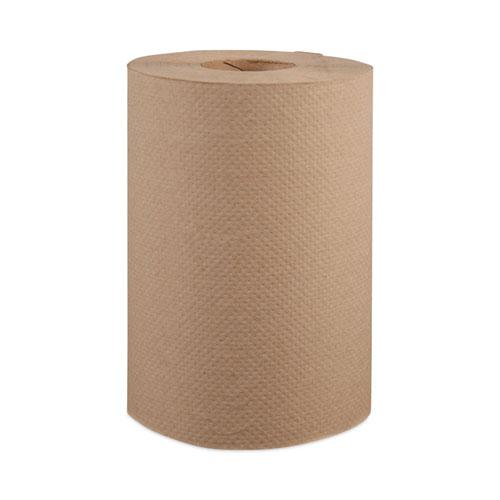 Hardwound Roll Towels, 1-Ply, 8" x 350 ft, Natural, 12 Rolls/Carton. Picture 1