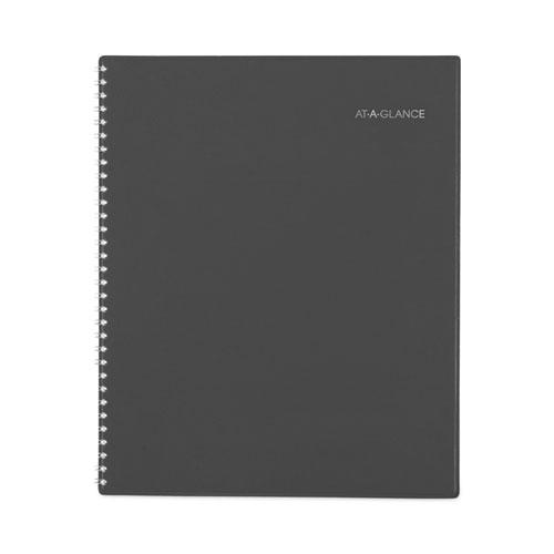 DayMinder Academic Monthly Planner, 11 x 8.5, White Sheets, Charcoal Cover, 12-Month (July to June): 2022-2023. Picture 3