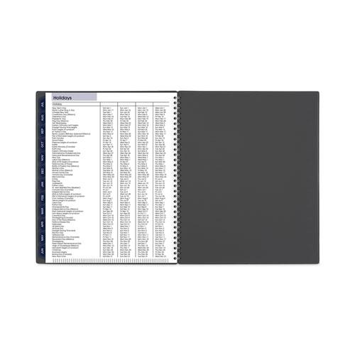 DayMinder Academic Monthly Planner, 11 x 8.5, White Sheets, Charcoal Cover, 12-Month (July to June): 2022-2023. Picture 6