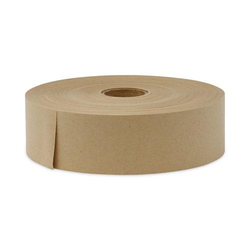 Gummed Kraft Sealing Tape, 3" Core, 2" x 600 ft, Brown, 12/Carton. Picture 5