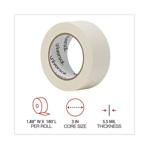 General-Purpose Masking Tape, 3" Core, 48 mm x 54.8 m, Beige, 2/Pack. Picture 5