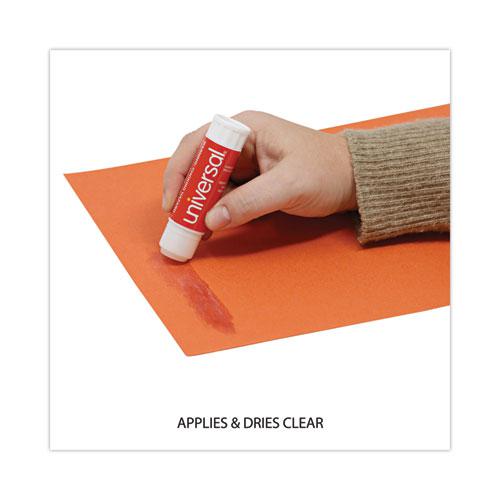 Glue Stick, 0.74 oz, Applies and Dries Clear, 12/Pack. Picture 7