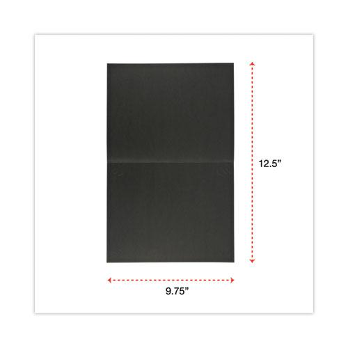 Certificate/Document Cover, 8.5 x 11; 8 x 10; A4, Black, 6/Pack. Picture 4