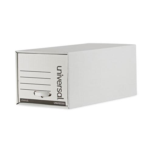 Heavy-Duty Storage Drawers, Letter Files, 14" x 25.5" x 11.5", White, 6/Carton. Picture 1