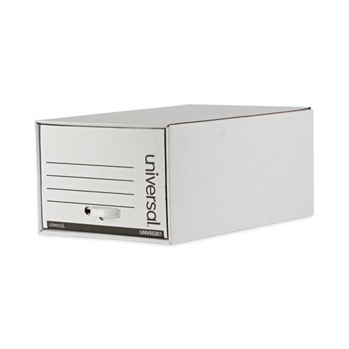 Heavy-Duty Storage Drawers, Legal Files, 17.25" x 25.5" x 11.5", White, 6/Carton. Picture 1