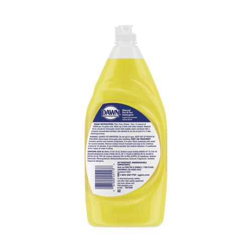 Manual Pot/Pan Dish Detergent, Lemon, 38 oz Bottle. Picture 2