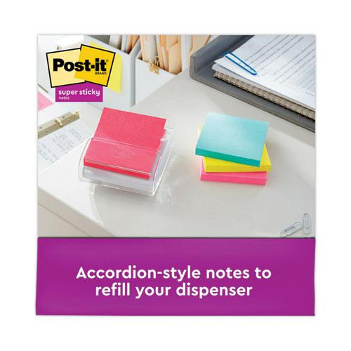 Pop-up 3 x 3 Note Refill Cabinet Pack, 3" x 3", Supernova Neons Collection Colors, 100 Sheets/Pad, 18 Pads/Pack. Picture 2