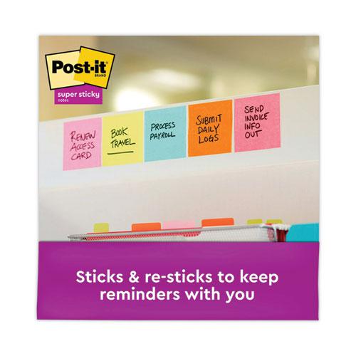 Pop-up 3 x 3 Note Refill Cabinet Pack, 3" x 3", Supernova Neons Collection Colors, 100 Sheets/Pad, 18 Pads/Pack. Picture 3