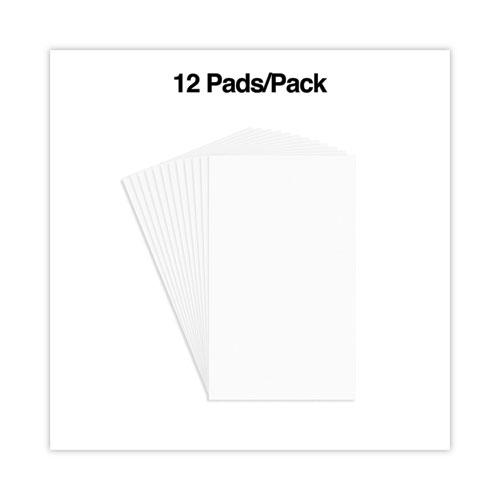 Scratch Pads, Unruled, 3 x 5, White, 100 Sheets, 12/Pack. Picture 3
