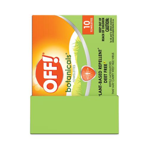 Botanicals Insect Repellant, Box, 10 Wipes/Pack, 8 Packs/Carton. Picture 5