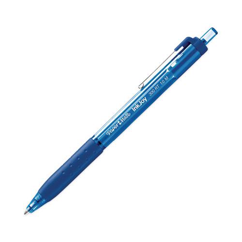 InkJoy 300 RT Ballpoint Pen, Retractable, Medium 1 mm, Blue Ink, Blue Barrel, 36/Pack. Picture 3