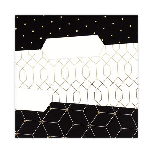 Fashion File Folders, 1/3-Cut Tabs: Assorted, Letter Size, Assorted Colors, 24/Box. Picture 3