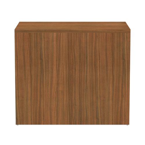 Alera Valencia Series Lateral File, 2 Legal/Letter-Size File Drawers, Modern Walnut, 34" x 22.75" x 29.5". Picture 3