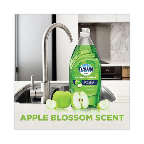 Ultra Antibacterial Dishwashing Liquid, Apple Blossom Scent, 38 oz Bottle, 8/Carton. Picture 7