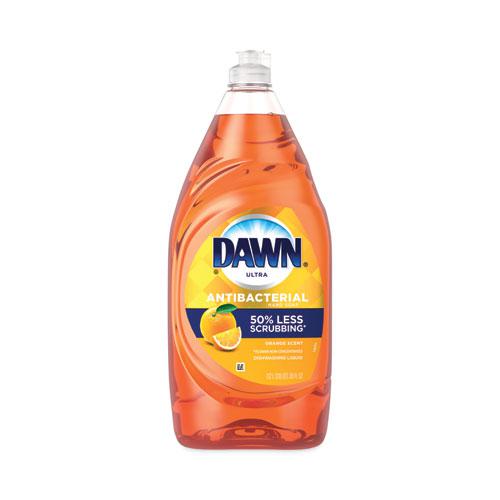 Ultra Antibacterial Dishwashing Liquid, Orange Scent, 38 oz Bottle, 8/Carton. Picture 1
