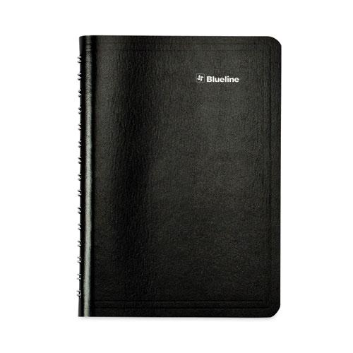Academic Daily/Monthly Planner, 8 x 5, Black Cover, 12-Month (Aug to July): 2023 to 2024. Picture 3
