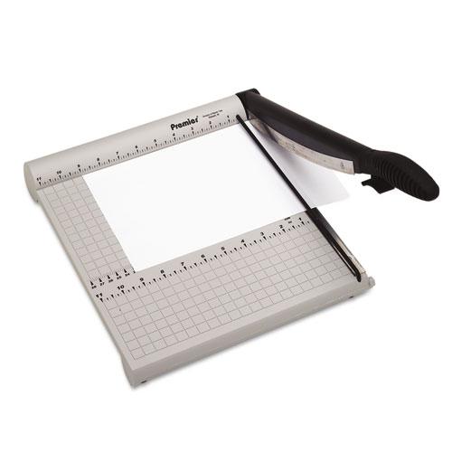 PolyBoard Paper Trimmer, 10 Sheets, 12" Cut Length, Plastic Base, 11.38 x 14.13. Picture 2