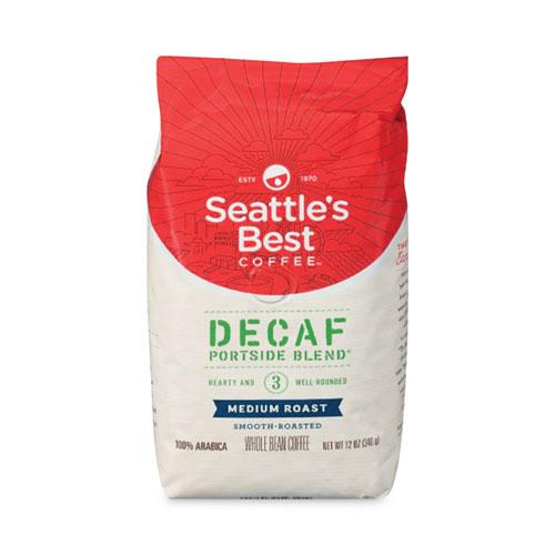 Port Side Blend Ground Coffee, Decaffeinated Medium Roast, 12 oz Bag, 6/Carton. Picture 1