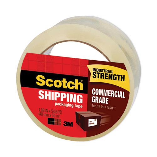 3750 Commercial Grade Packaging Tape with ST-181 Pistol-Grip Dispenser, 3" Core, 1.88" x 54.6 yds, Clear, 36/Carton. Picture 2