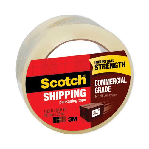 3750 Commercial Grade Packaging Tape with ST-181 Pistol-Grip Dispenser, 3" Core, 1.88" x 54.6 yds, Clear, 36/Carton. Picture 3