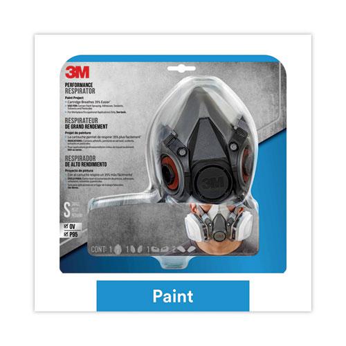 Half Facepiece Paint Spray/Pesticide Respirator, Small. Picture 1