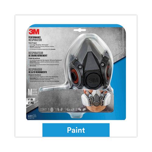 Half Facepiece Paint Spray/Pesticide Respirator, Medium. Picture 1