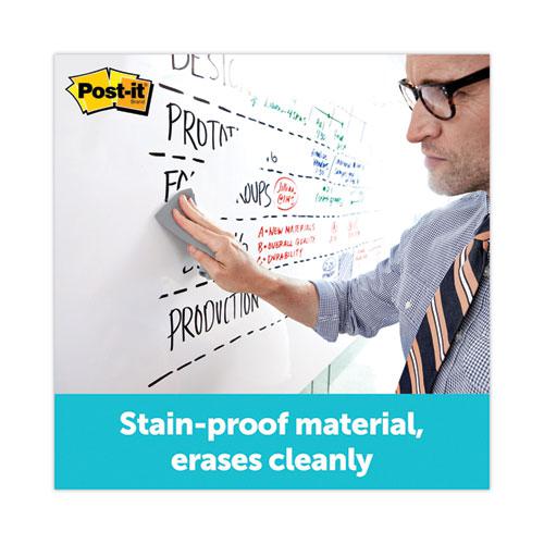 Dry Erase Surface with Adhesive Backing, 96 x 48, White Surface. Picture 10
