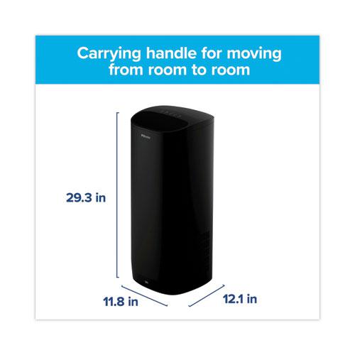 Tower Room Air Purifier for Extra Large Room, 370 sq ft Room Capacity, Black. Picture 3