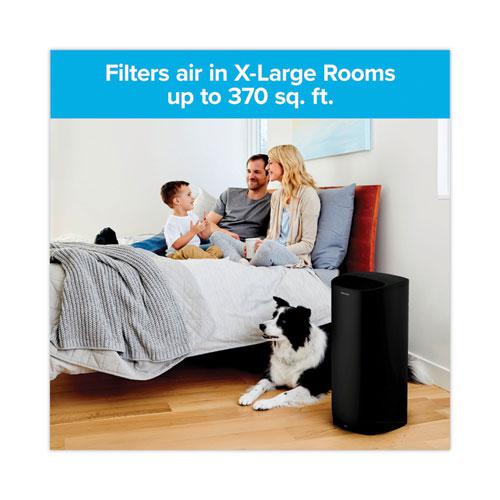 Tower Room Air Purifier for Extra Large Room, 370 sq ft Room Capacity, Black. Picture 4
