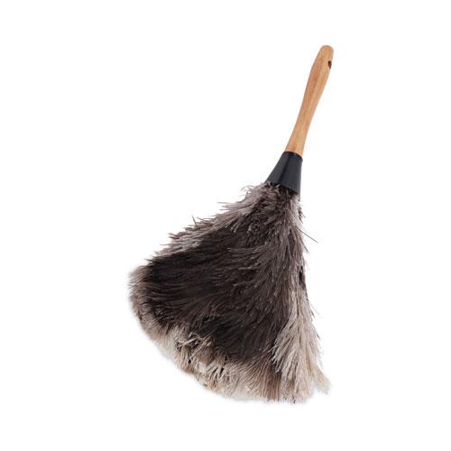 Professional Ostrich Feather Duster, 7" Handle. Picture 1