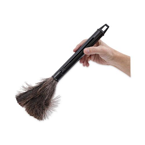 Retractable Feather Duster, 9" to 14" Handle. Picture 6