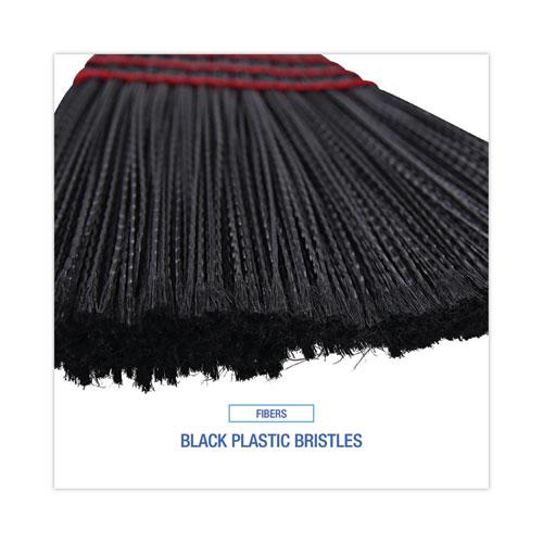 Maid Broom, Plastic Bristles, 54" Overall Length, Dozen. Picture 4