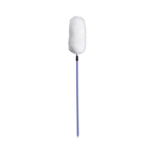 Lambswool Duster, Plastic Handle Extends 35" to 48" Handle, Assorted Colors. Picture 1