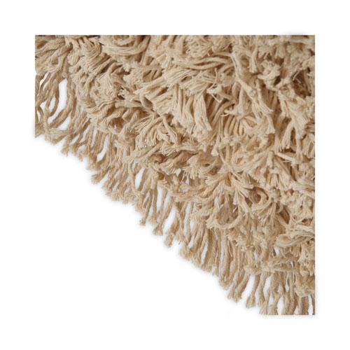Industrial Dust Mop Head, Hygrade Cotton, 24w x 5d, White. Picture 5