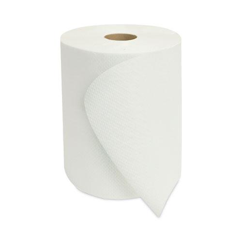 Morsoft Universal Roll Towels, 1-Ply, 8" x 700 ft, White, 6 Rolls/Carton. Picture 5