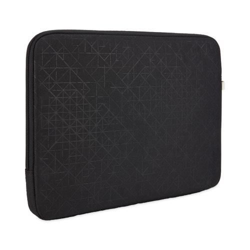 Ibira Laptop Sleeve, Fits Devices Up to 11.6", Polyester, 12.6 x 1.2 x 9.4, Black. Picture 3