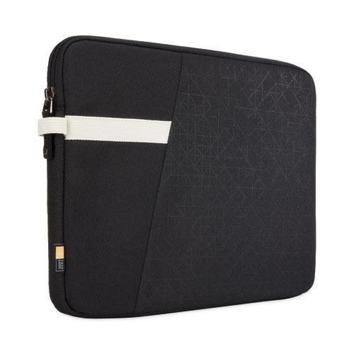 Ibira Laptop Sleeve, Fits Devices Up to 11.6", Polyester, 12.6 x 1.2 x 9.4, Black. Picture 2