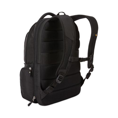 Checkpoint Friendly Backpack, Fits Devices Up to 15.6", Polyester, 2.76 x 13.39 x 19.69, Black. Picture 4